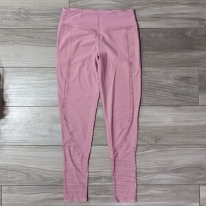 PINK Victoria's Secret Sport Orchid Leggings With Cute Cutouts